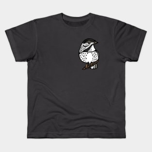 Blackpoll Warbler Graphic Kids T-Shirt